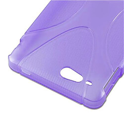 Cadorabo Coque Sony Xperia GO Etui en Mauve pas cher