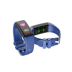 Wewoo Bracelet connecté C20 1,14 pouces écran tactile IPS IPX67 étanche Smartwatchrappel des appels de soutien / surveillance de la fréquence cardiaque / de la pression artérielle / du sommeil bleu