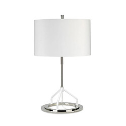 Elstead Lighting Lampe de table Vicenza Acier Nickel poli, gris foncé