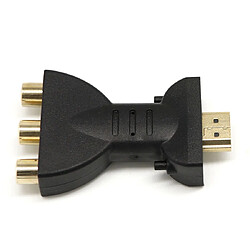 Universal 1 x/lot de haute qualité en or HDMI compatible 3 x RVB RCA adaptateur audio vidéo convertisseur de composants AV | câble HDMI pas cher