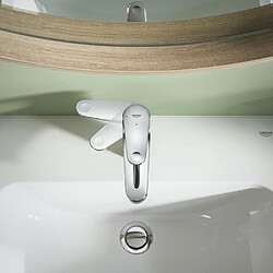 Avis Mitigeur monocommande lavabo - GROHE Swift - 24323001 - Chromé - Taille S - Ouverture Eau Froide - Economie d'eau - Vidage clic clac