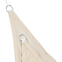 Avis Helloshop26 Voile d'ombrage triangle 3 x 3 x 3 m beige 13_0002937