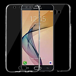 Wewoo Coque Transparent pour Samsung Galaxy J7 Prime 0.75mm Double-face Ultra-mince TPU Étui de Protection