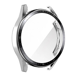 Coque en TPU ENKAY 9H, échelle électroplaquée, argent pour votre Huawei Watch GT 3 46mm