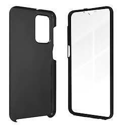 Avizar Coque Intégrale pour Samsung A13 5G et A04s Arrière Rigide et Avant Souple Noir