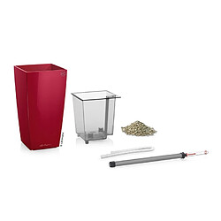 Pot de table Maxi-Cubi - kit complet, rouge scarlet brillant 26 cm