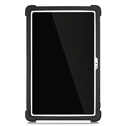 Coque en silicone avec béquille coulissante noir pour votre Samsung Galaxy Tab A7 10.4 (2020) T500