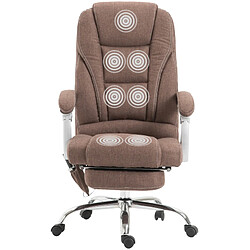 Non Chaise de bureau en tissu Pacific avec fonction massage