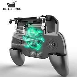 Acheter (2000mAh) Poignée de Jeu DATA FROG avec Ventilateur de Refroidissement pour Chargeur Portable pour PUBG Mobile