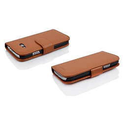 Avis Cadorabo Coque HTC ONE M8 MINI Etui en Brun