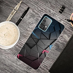 Coque en TPU antichoc Triangle noir pour votre Samsung Galaxy A23 5G