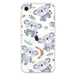 Coque en TPU impression de motifs souple koala pour votre Apple iPhone SE (2nd Generation)/iPhone 8/iPhone 7