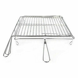 Avis Grill Algon Chrome Plaque Tournante 40 x 45 x 10 cm (4 Unités)