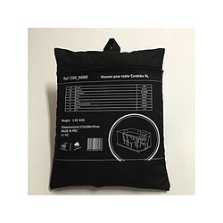 Avis Habitat Et Jardin Housse de protection pour salon de jardin repas - 300 x 212 x 101 cm - Noir