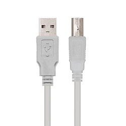 Câble d'imprimante Nanocable USB-A 2.0 Mâle vers USB-B Mâle 1.80m