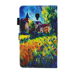 Avis Wewoo Housse Étui pour Samsung Galaxy Tab A 8.0 / T380 & T385 Campagne horizontale modèle cuir Flip avec porte-cartes et fentes cartes