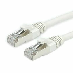 ROLINE Cordon Cat.7 S/FTP gris 1,0m (ROLINE S/FTP Cable C7 w. RJ45. grey. 1m LSOH)