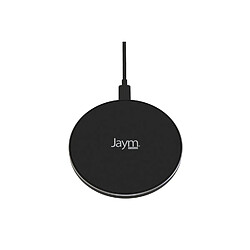 Jaym Chargeur Intelligent Pad A Induction Rapide Certifié QI 15w Noir pas cher