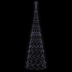 Avis vidaXL Arbre de Noël cône 3000 LED Blanc froid 230x800 cm