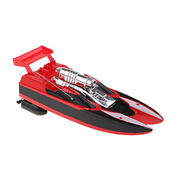 2.4g rc radio télécommande double hélice bateau de course bateau de course rtr rouge pas cher