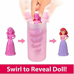 Mattel Disney Princesses Coffret Poupée Royauté Color Reveal Série Célébration Avec 6 Surprises Magiques, Accessoires Célébration Inclus, Jouet Enfant, A Partir De 3 Ans, HMK83