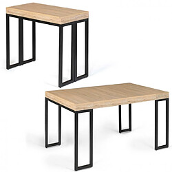 Idmarket Market Table Console Toronto 140 cm