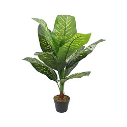 Mobili Rebecca Plante artificielle Pothos Rebecca Mobili Hieki 90x35x35 PEVA Polyéthylène Vert Marron