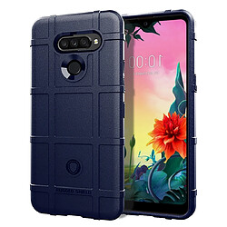 Wewoo Coque Pour LG K50S Housse en TPU antichoc à couverture complète bleu