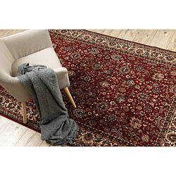 RUGSX Tapis en laine KASHQAI 4362 302 ornement bordeaux beige 120x170 cm pas cher