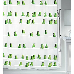 Spirella Rideau de douche Polyester QUACK 180x200cm Vert