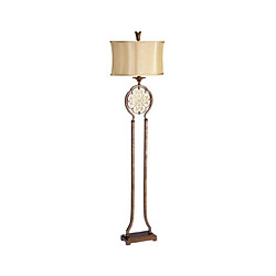 Elstead Lighting Lampadaire Marcella Acier doux Bronze britannique, bronze oxydé