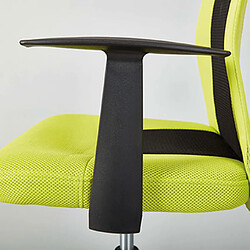 Acheter Mes Chaise de bureau enfant avec accoudoirs vert et noir - CHILD