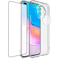 Protection intégrale Verre Trempé pour Honor 50 Lite 4G + Verre Trempé Caméra Arrière + Coque souple silicone transparente -Visiodirect