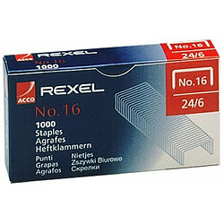 Avis Rexel 06121 Pack de 1000 Agrafes No 16