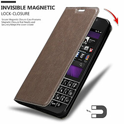 Cadorabo Coque Blackberry Q10 Etui en Brun pas cher