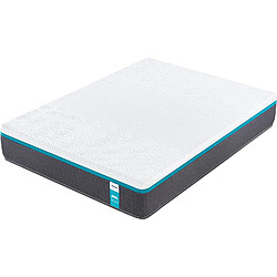 Sensoreve Matelas Ypsilon Equilibré, latex et mémoire de forme - 140x190cm - Épaisseur 28cm-Soutien Tonique Parfait & Enveloppant