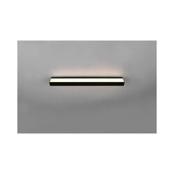 Boutica-Design Applique Salle de Bain Rocco Noir mat 1x8W SMD LED