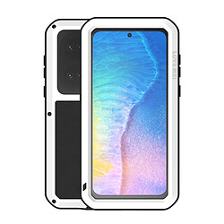 Coque en silicone, antichoc, anti-chute, anti-poussière blanc pour votre Huawei P50