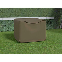 Nortene Housse de protection pour fauteuil 1 place COVERTOP - Taupe - 95 x 95 x 70 cm