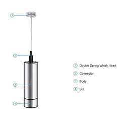 Universal Lait électrique, déshydratation, inox, vache, café, mélangeur. pas cher