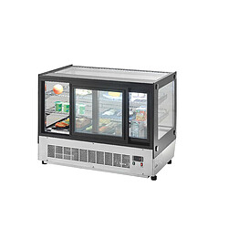 Avis Vitrine Horizontale à Poser - Vitre Droite - 160 Litres - Atosa