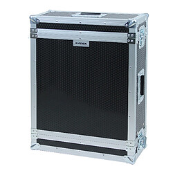 Kimex Flight case rack 19'', Capacité 4U, Double porte