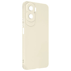 Avizar Coque pour Honor 90 Lite Silicone Soft Touch Mate Anti-trace beige