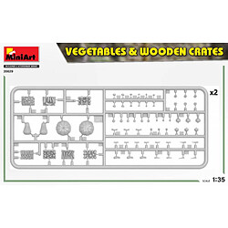 Acheter Mini Art Vegetables & Wooden Crates - Décor Modélisme