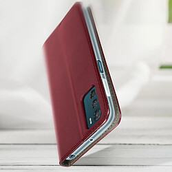 Acheter Avizar Etui Folio Motorola Moto G42 Bordeaux