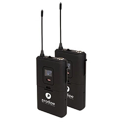 Acheter Prodipe Double micro sans fil Serre tête PRO UHF B210 DSP Lavaliers Duo + Micro-Cravate VHF- 2 X 50 Fréquences