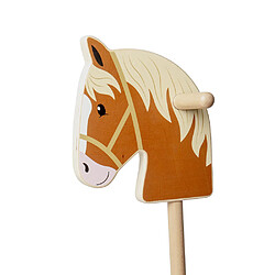 Bigjigs Toys Cheval de loisir classique en bois