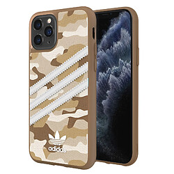 Adidas Coque pour iPhone 11 Pro Découpes Précises 3 Stripes Camo Camouflage Désert