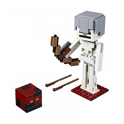 LEGO Bigfigurine Minecraft Squelette avec un cube de magma - 21150