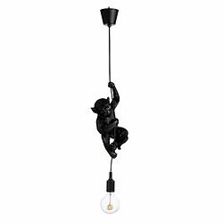 Paris Prix Lampe Suspension Design Singe Déco 96cm Noir